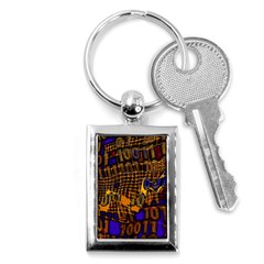 Binary Code Transformation Key Chain (rectangle) by pakminggu