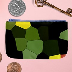 Mosaic Structure Background Tile Large Coin Purse by danenraven