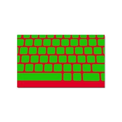 Keyboard Keys Computer Input Pc Sticker Rectangular (100 Pack) by danenraven