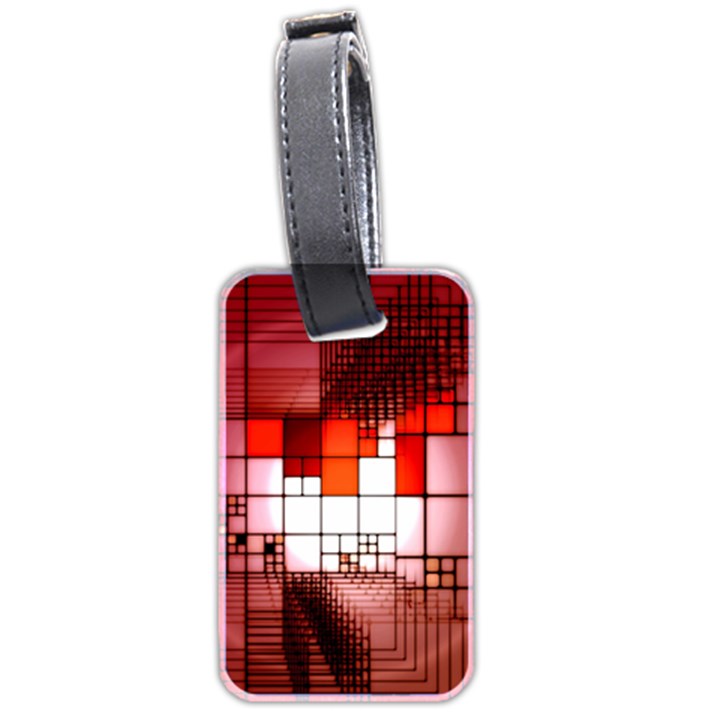 Pattern Structure Light Patterns Luggage Tag (two sides)