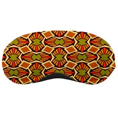 Geometry Shape Retro Trendy Symbol Sleeping Mask by danenraven