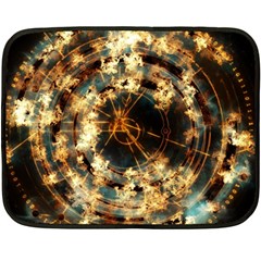 Science Fiction Background Fantasy Fleece Blanket (mini) by danenraven