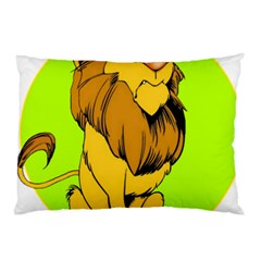 Lion Cartoon Parody Pillow Case by danenraven