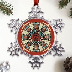 Grateful Dead Pacific Northwest Metal Large Snowflake Ornament by Mog4mog4