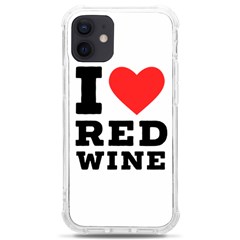 I Love Red Wine Iphone 12 Mini Tpu Uv Print Case	 by ilovewhateva