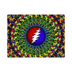 Grateful Dead Premium Plush Fleece Blanket (mini) by Mog4mog4