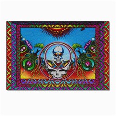 Grateful Dead Wallpapers Postcard 4 x 6  (pkg Of 10) by Mog4mog4