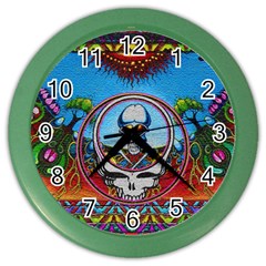 Grateful Dead Wallpapers Color Wall Clock by Mog4mog4