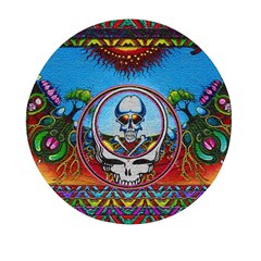 Grateful Dead Wallpapers Mini Round Pill Box by Mog4mog4