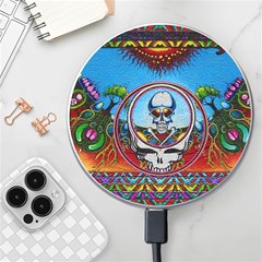 Grateful Dead Wallpapers Wireless Fast Charger(white) by Mog4mog4