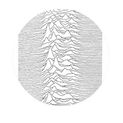 Joy Division Unknown Pleasures Post Punk Mini Round Pill Box by Mog4mog4