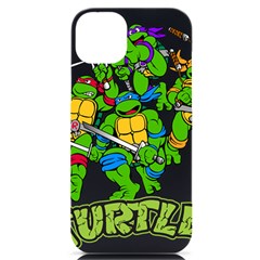 Teenage Mutant Ninja Turtles Iphone 14 Plus Black Uv Print Case by Mog4mog4