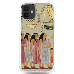 Egyptian Paper Women Child Owl Iphone 12/12 Pro Tpu Uv Print Case by Mog4mog4