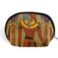 Egyptian Tutunkhamun Pharaoh Design Accessory Pouch (medium) by Mog4mog4