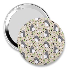 Pattern My Neighbor Totoro 3  Handbag Mirrors by Mog4mog4