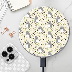 Pattern My Neighbor Totoro Wireless Fast Charger(white) by Mog4mog4