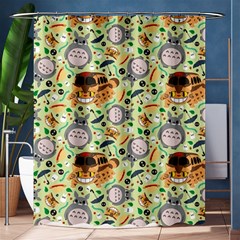 My Neighbor Totoro Pattern Shower Curtain 60  X 72  (medium)  by Mog4mog4