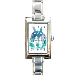 My Neighbor Totoro Rectangle Italian Charm Watch by Mog4mog4