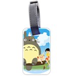 My Neighbor Totoro Totoro Luggage Tag (two sides) Back