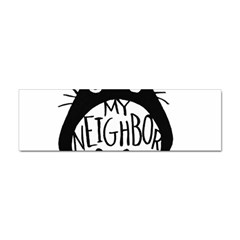 My Neighbor Totoro Black And White Sticker Bumper (10 Pack) by Mog4mog4