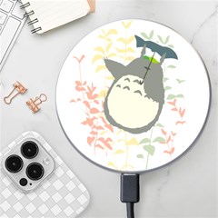 My Neighbor Totoro Cartoon Wireless Fast Charger(white) by Mog4mog4