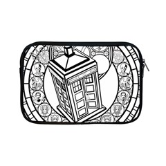 Bad Wolf Tardis Art Drawing Doctor Who Apple Ipad Mini Zipper Cases by Mog4mog4