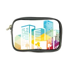 Silhouette Cityscape Building Icon Color City Coin Purse by Mog4mog4