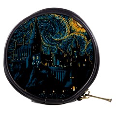 Hogwarts Castle Van Gogh Mini Makeup Bag by Mog4mog4