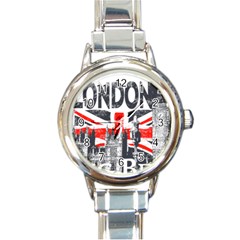 Big Ben City Of London Round Italian Charm Watch by Mog4mog4