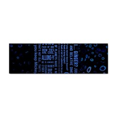 Doctor Who Tardis Sticker (bumper) by Mog4mog4