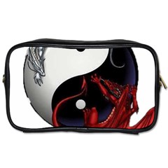 Yin And Yang Chinese Dragon Toiletries Bag (two Sides) by Mog4mog4