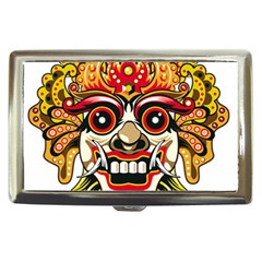 Bali Barong Mask Euclidean Vector Chiefs Face Cigarette Money Case by Mog4mog4