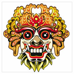 Bali Barong Mask Euclidean Vector Chiefs Face Lightweight Scarf  by Mog4mog4