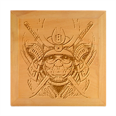 Drawing Samurai Tattoo Sketch Japanese Samurai Wood Photo Frame Cube by Mog4mog4