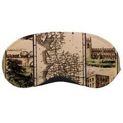 Antique Map Railway Lines Railway Train Char Sleeping Mask by Mog4mog4