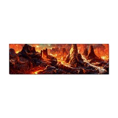 Nature Wallpaper Vulcanic Landscape Sticker Bumper (10 Pack) by Mog4mog4