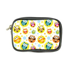 Owl Bird Cartoon Coin Purse by Bakwanart