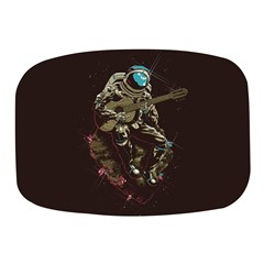 Astronaut Playing Guitar Parody Mini Square Pill Box by Bakwanart