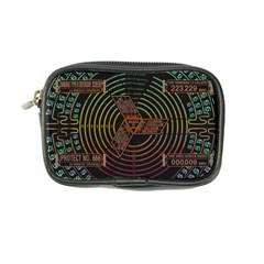 Black And Green Area Rug Neon Genesis Evangelion Computer Communication Coin Purse by Bakwanart