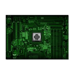 Technology Computer Chip Electronics Industry Circuit Board Sticker A4 (100 Pack) by Bakwanart