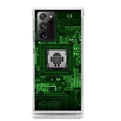 Technology Computer Chip Electronics Industry Circuit Board Samsung Galaxy Note 20 Ultra Tpu Uv Case by Bakwanart