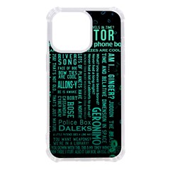 Tardis Doctor Who Technology Number Communication Iphone 13 Pro Tpu Uv Print Case by Bakwanart