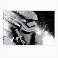 Stormtrooper Postcard 4 x 6  (pkg Of 10) by Bakwanart