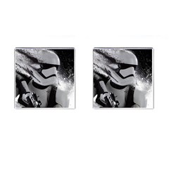 Stormtrooper Cufflinks (square) by Bakwanart