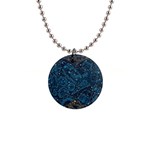 Position Of The Constellations Illustration Star Blue 1  Button Necklace Front