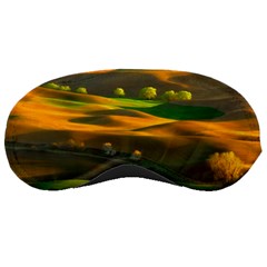 Landscape Usa Nature Washington State Trees Field Palouse Sleeping Mask by Bakwanart