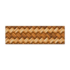 Wooden Weaving Texture Sticker Bumper (10 Pack) by 99art