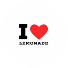 I Love Lemonade Wooden Bottle Opener (round) by ilovewhateva