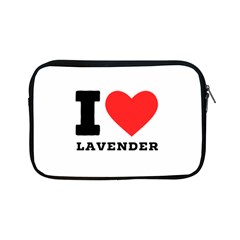 I Love Lavender Apple Ipad Mini Zipper Cases by ilovewhateva