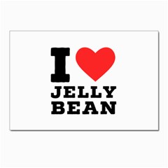 I Love Jelly Bean Postcards 5  X 7  (pkg Of 10) by ilovewhateva